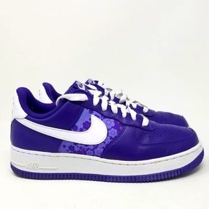 Nike Women’s Air Force 1 Low '07 'Varsity Purple' Sneakers Size 7.5